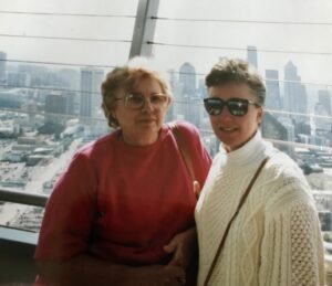 Revelation Blog photo of Karen B. Shea Author and her Mother